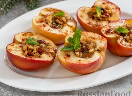 Печеные яблоки